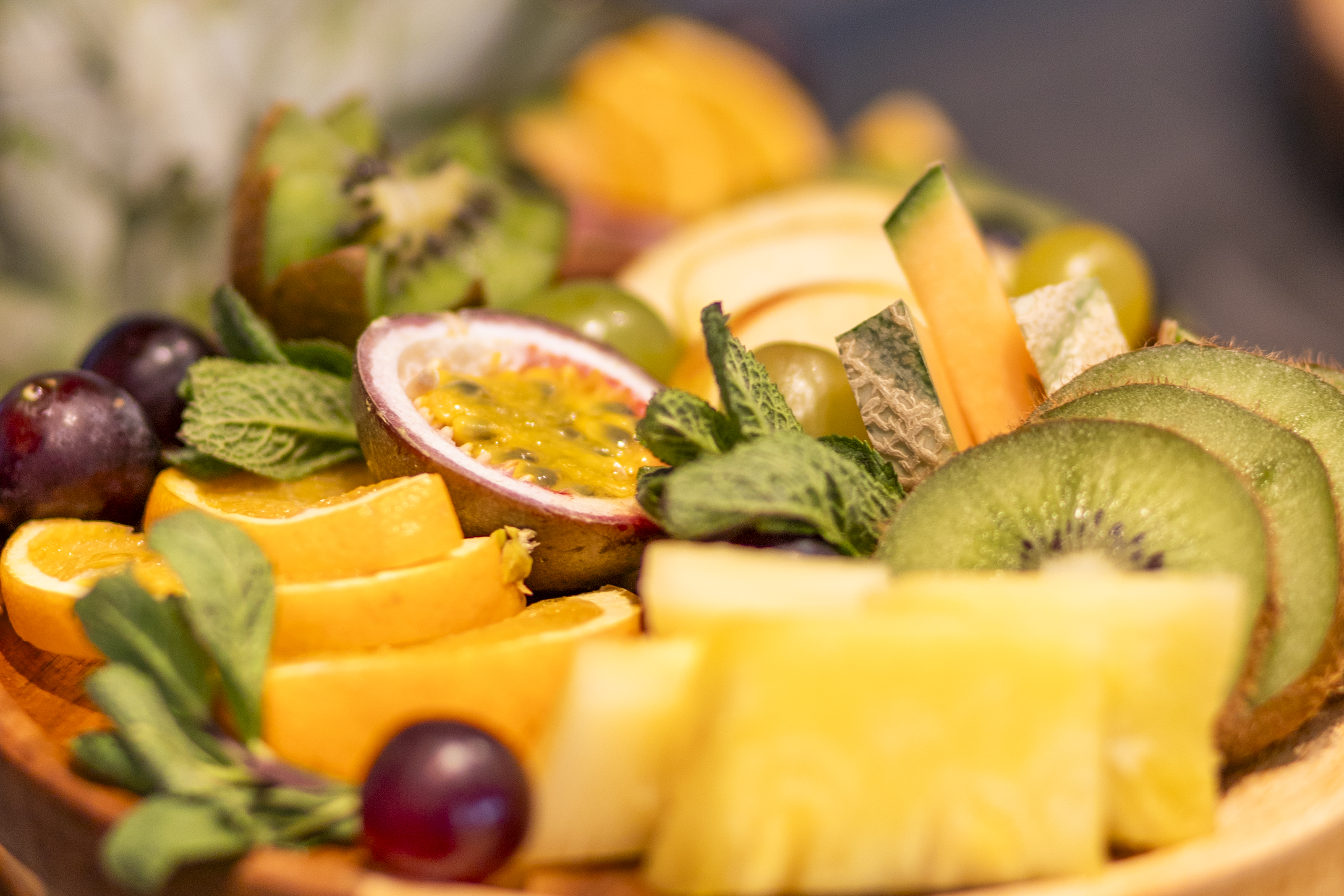 Frühstücksbuffet – Frisches Obst