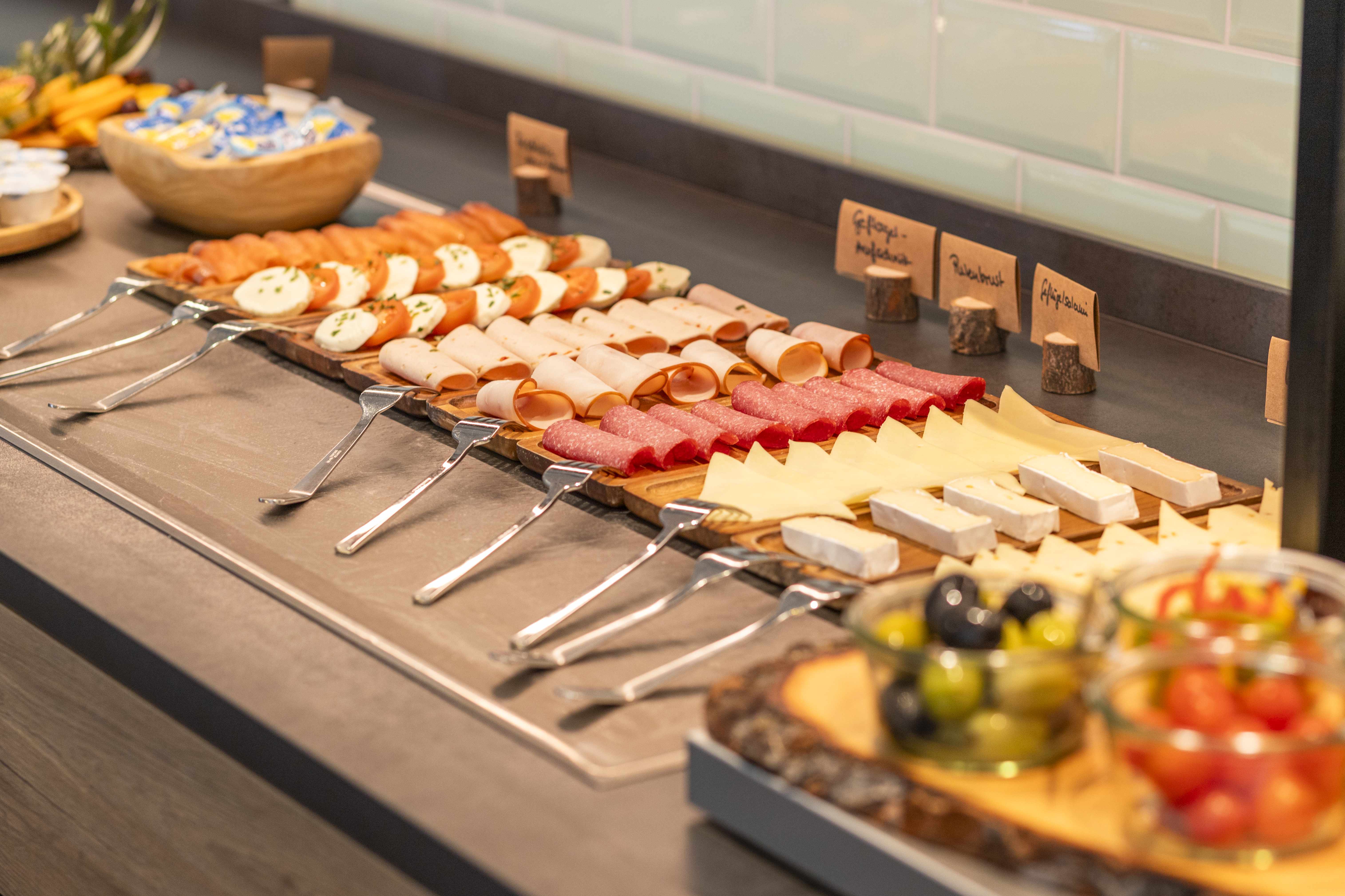 Frühstücksbuffet – Warme Gerichte