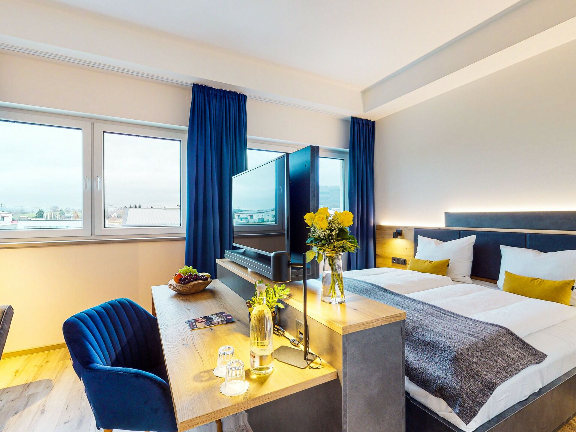 Suite – Schlafsofa und Minibar